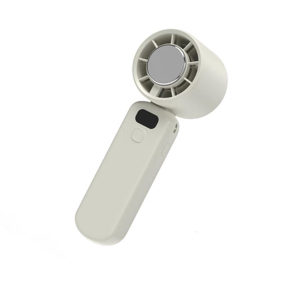 ZELVINN Multifunctional Folding Handheld Desk Fan 2000Mah Rechargeable 5 Speed Quiet Cooling Fan Suitable for Summer