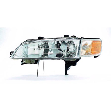 Honda Accord Headlight Assembly - 1994-1997 Honda Accord::Sedan Aftermarket Driver Side Front Head Lamp Assembly 33150SV4A02-V