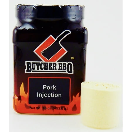 Butcher BBQ Pork Injection or Marinade 16 oz. Deep Pork Flavor Gluten & Msg Free