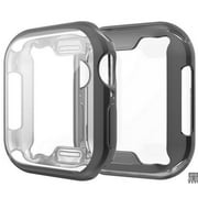 Case For Apple Watch Series 6 (44mm) / SE 3 & 2 & 1 (44mm) / Series 5 (44mm) / Series 4 (44mm) - SuperGuardZ TPU Shockproof Protective Guard Shield Cover Armor [Black]