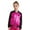 Hot Pink, variant on YiZYiF Kids Girls Shiny Metallic Long Sleeve Zipper Front Jacket Outerwear for Jazz Hip Hop Dance Purple 14