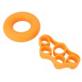 thumbnail image 1 of Zaqw Anneau de Renforcement de Poignée, Anneau de Poignée O Type Exercice de Doigt 50lbs + Étireur Orange 11lbs pour Récupération du Doigt Arthritique, Renforcement de Main, 1 of 8