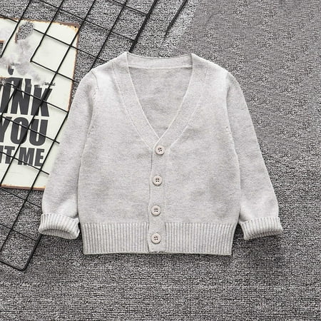 

Blczomt Button Down Toddler Boys Jacket Gray Cotton Loose Fit Shacket Casual Plain Toddler Coats