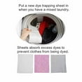 thumbnail image 3 of Oleegame 2PC Ten Dollar Items Laundry Washing Dyeing Use Absorption Sheet Proof Papers Mixed Machine Color Cleaning Supplies White, 3 of 9
