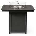 thumbnail image 6 of WestinTrends Helios 42" Modern Outdoor Patio Gas Propane Square Fire Pit Table (Rocks Not Included), Gray, 6 of 14