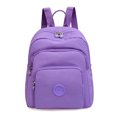 thumbnail image 1 of Nylon Shoulder Bag Fashion Famous Women Designer Backpacks Practical Large Capacity Solid Color Schoolbag Anti Theft Anti Splash, 1 of 7
