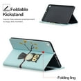 thumbnail image 4 of Galaxy Tab A 10.1 2019 Case SM-T510 T515, Allytech Premium PU Leather Slim Fit Folio Stand Soft TPU Back Cover for Samsung Galaxy Tab A 10.1 Inch 2019 Released, Cute Owl, 4 of 7