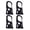 L 4pcs, variant on awjaisca 2/4Pcs Rope Tensioner Outdoor Backpacking Hiking Camping Guyline Cord Adjuster Heavy Duty Aluminum Alloy Self-Locking Rope Tightener