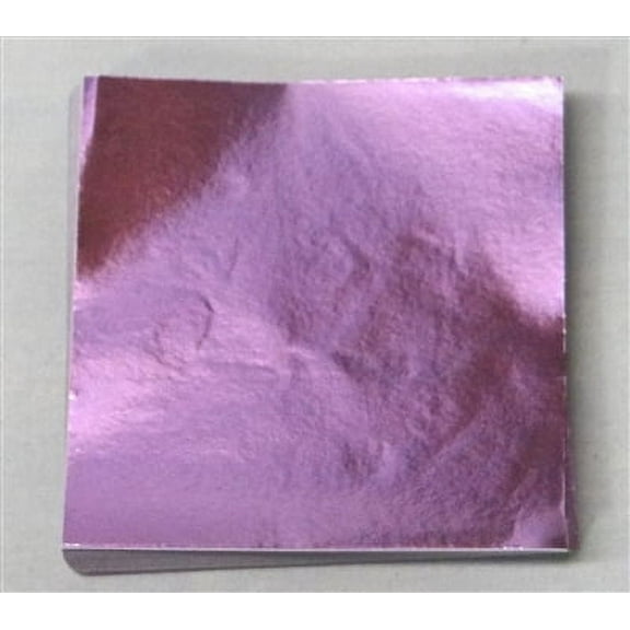 Candy Molds N More 6 x 6 inch Lavender Confectionery Foil Wrappers, 125 Sheets