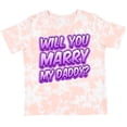 thumbnail image 3 of Inktastic Will You Marry My Daddy (purple) Boys or Girls Toddler T-Shirt, 3 of 5
