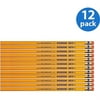 14846 The Write Dudes #2 US Gold Unsharpened Pencils - #2, HB Pencil Grade - 2 mm Lead Size - Black Lead - Yellow Barrel - 12 / Pack
