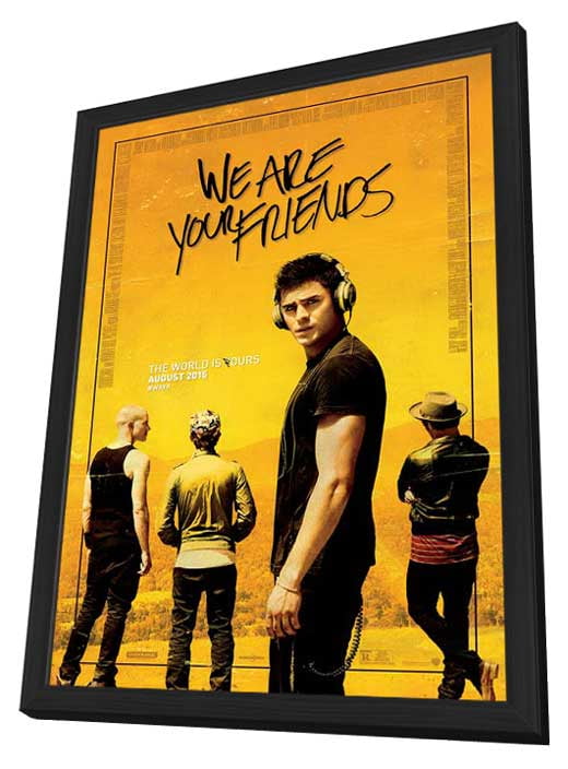 We Are Your Friends Film We Are Your Friends (2015) 27x40 Framed Movie Poster - Walmart.com