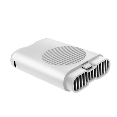 kedshhgu Portable Fan 1200mAh Rechargeable, Mini Waist Fan, 3 Speeds Wearable Personal Small Clip Fan for Outdoor, Jobsite, Traveling, Fishing