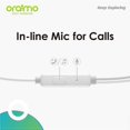 thumbnail image 3 of Oraimo OEP-E21 Halo Earphone oraimo OEP-E21 black V2, 3 of 4