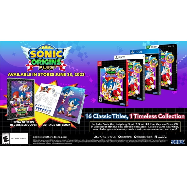 Sonic Origins Plus+ 限定版 Switch 海外正規品 新品① セガ『ソニックオリジンズ・プラス』Switchで遊ぼう！