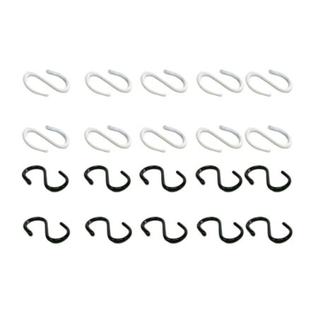 

2 Set/20 Curtain Hooks Dollhouse Furniture Doll House Kitchen Hooks Portable Hanger Doll Furniture Kitchen S Hooks