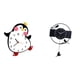 thumbnail image 1 of Reloj de pared,Reloj de pared silencioso y decorativo que no hace tictac,Reloj de pared silencioso de pingüino pequeño Reloj de madera,Reloj de pared,Reloj de pared con diseño de, 1 of 8