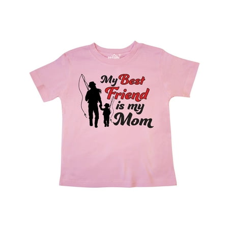 

Inktastic My Best Friend Is My Mom Gift Toddler Boy or Toddler Girl T-Shirt