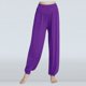 thumbnail image 1 of Pantalones de baile para mujer, de modal, sueltos, con piernas anchas, para práctica de yoga latino, largos, suaves, para el hogar, N24, 1 of 5