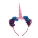 thumbnail image 2 of Tela Cuerno Diadema de Flores Halloween Navidad Disfraz Niños Adultos , Rosado, 2 of 8