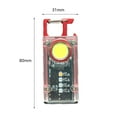 thumbnail image 2 of LOVIVER Lampe de Poche COB Réglable Lampe Torche en Métal pour Camping Rouge, 2 of 8