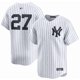 thumbnail image 1 of Camiseta clásica de béisbol blanca de local de Giancarlo Stanton de los Yankees de Nueva York, con número de estrella bordado.-XXXL, 1 of 2