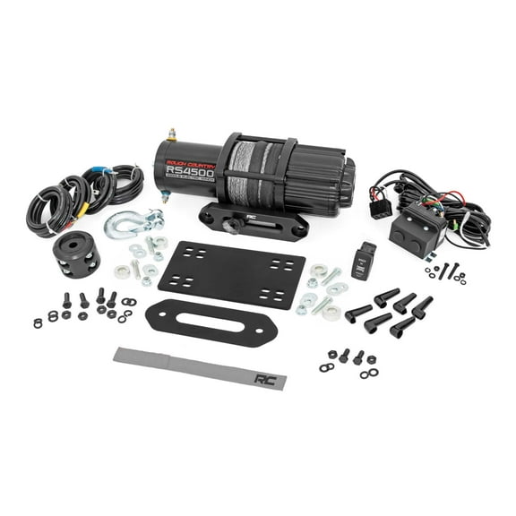 Rough Country Winch Kit w/RS4500SA for Can-Am Defender HD8/HD9/HD10 - 92071