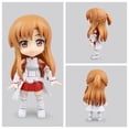 thumbnail image 2 of Figura DE ACCIÓN DE Sword Art Online de 10cm, modelo de colección intercambiable con cara móvil, Asuna Yuuki, regalo Gong Bohan LED, 2 of 2