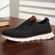 thumbnail image 5 of Zapatos para caminar de malla para hombre zapatillas planas informales ligeras para caminar y correr, 5 of 6