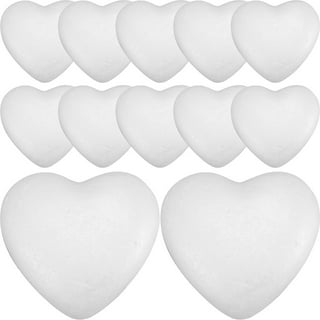 JeashCHAT 5 Packs Heart Shape Foam Stickers, Self Adhesive Mini