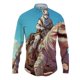 thumbnail image 3 of Camisa de solapa estilo Harajuku para hombre con estampado 3D, camisas casuales de moda para hombre y mujer, camisas de manga larga con botones, ropa de calle de gran tamaño unisex, 3 of 5
