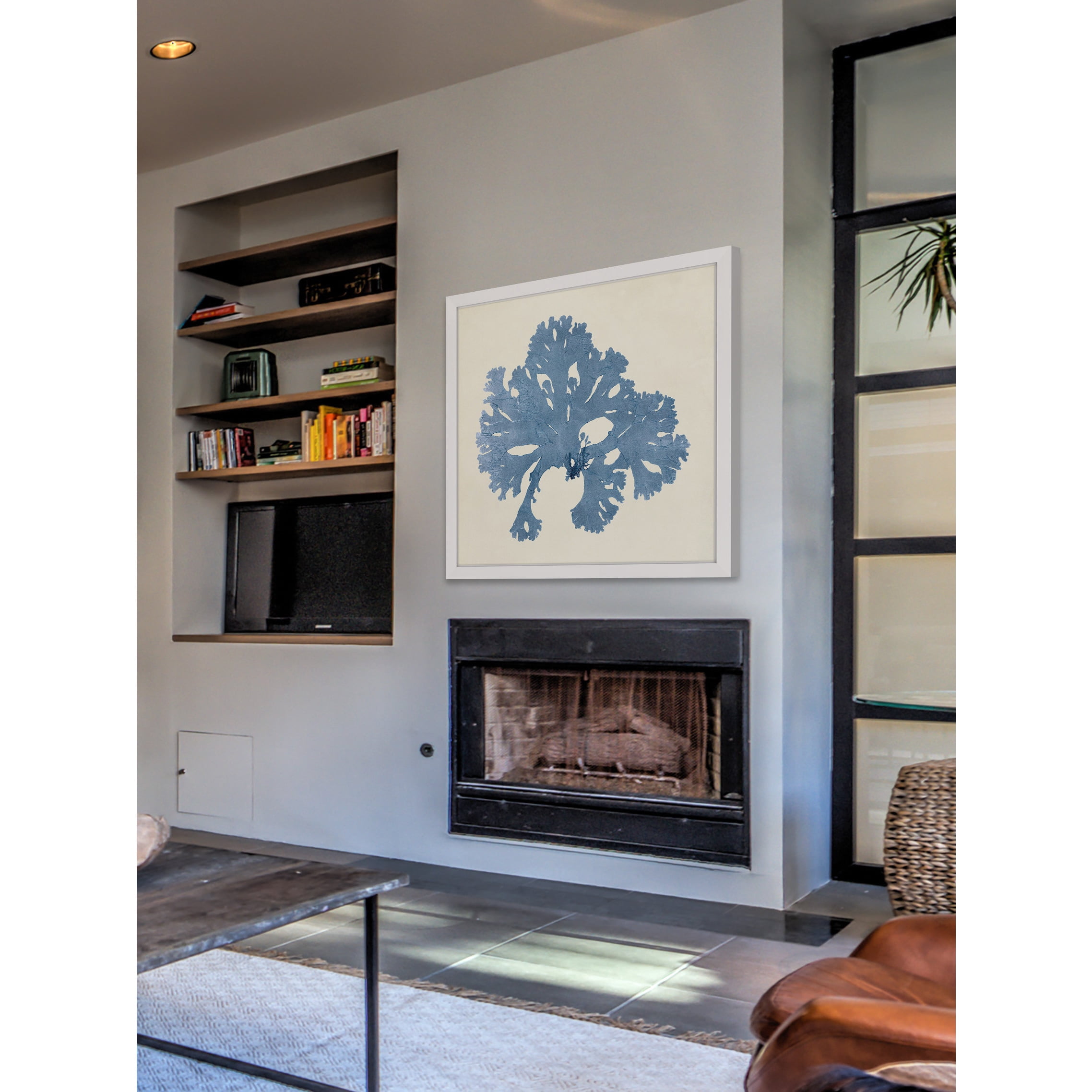 MARMONT HILL  - Handmade Chromatic Seaweed V Framed Print 32 x 32
