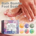 Foot Bath Foot Bath Bombs Gift Set,Natural Handmade Aroma