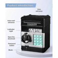 thumbnail image 3 of Electronic Money Saving Box for Kids 5-7 with Password Code Lock for Boys age 8-10-12, Black 26-27s, 3 of 5