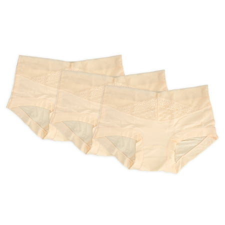 

Postpartum Panties 3pcs Soft Lace Panties For Home For Lady M L XL