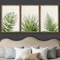 thumbnail image 3 of wall26 Framed Canvas Print Wall Art Set Tropical Island Jungle Plant Collage Nature Floral Digital Art Modern Art Rustic Botanical Relax/Calm for Living Room, Bedroom, Office - 16"x24"x3 NA, 3 of 5