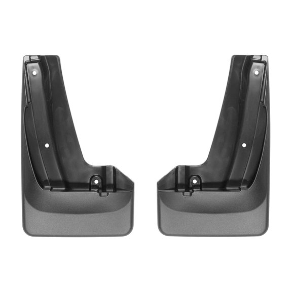WeatherTech Custom No Drill Splash Guard MudFlaps compatible with 2015-2019 Subaru Outback, Front Pair - Black