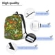 thumbnail image 3 of Balery Camping 1 Mochila Clásica Impresa Básica para Viaje, Mochila Escolar Resistente al Agua, Mochila de Lona con Correas Ajustables-Small, 3 of 5