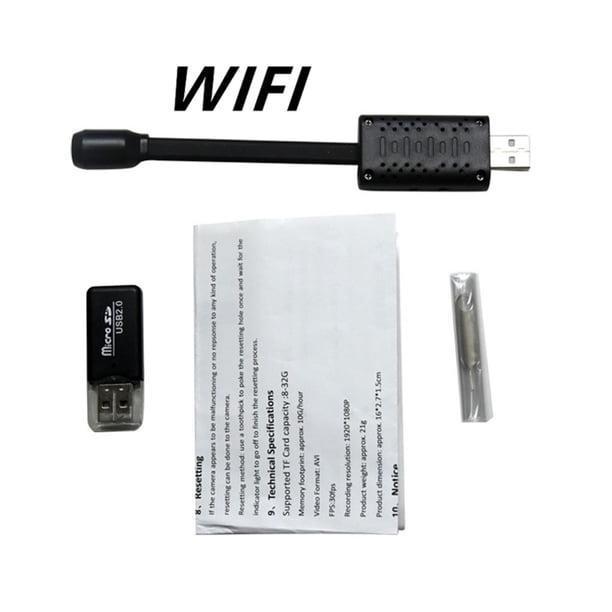 Cámara USB HD Detección humana Resolución 4K Cámara de detección de movimiento de 1200 megapíxeles, tipo Wifi tholdsy EL4737-01