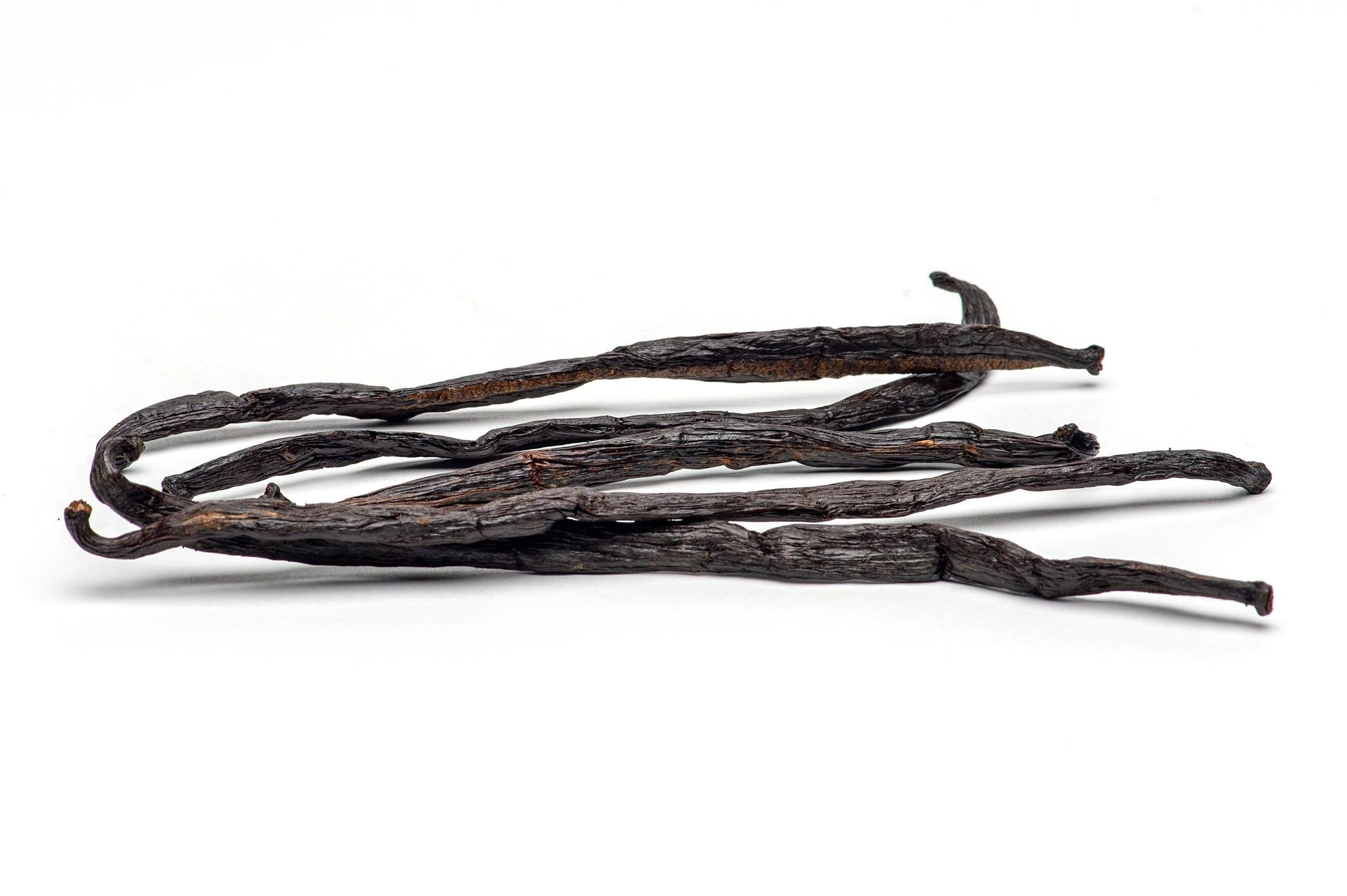 Extract Grade B Tahitian Vanilla Beans from Tahiti - Tahitensis Whole Vanilla Pods for Baking, Extract, Cooking and Brewing - 3oz