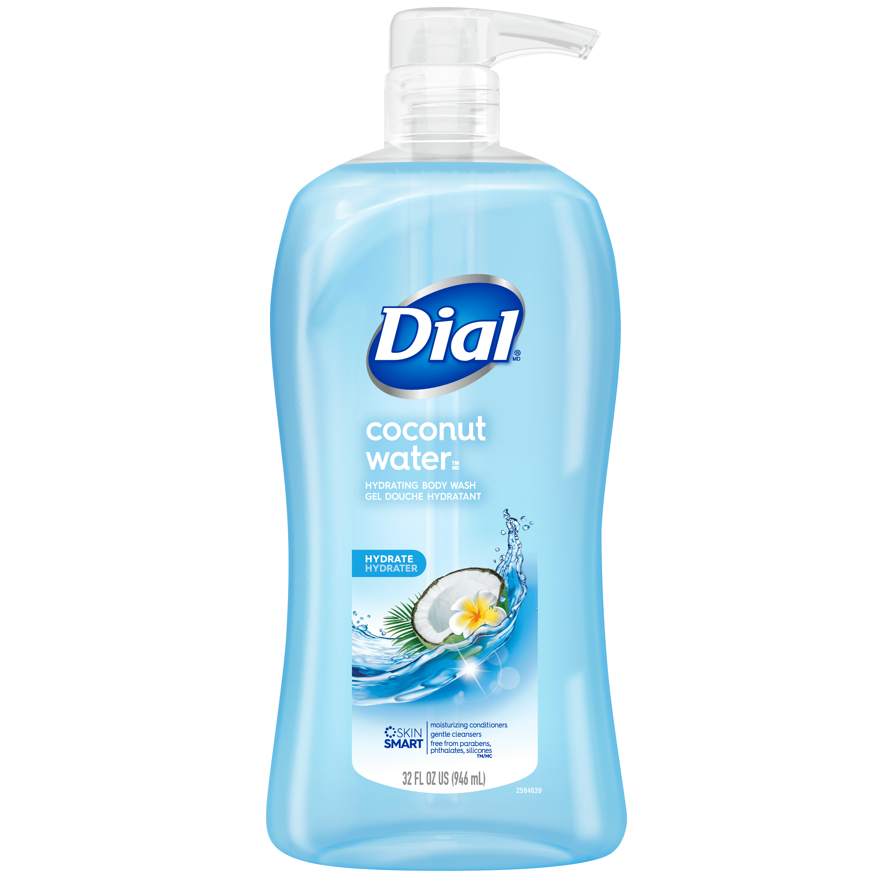 Buy Dial Hydrating Body Wash with Pump, Coconut Water, 32 fl oz Online