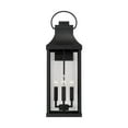 thumbnail image 3 of Outdoor Wall Lantern In Traditional Style-27 Inches Tall And 9 Inches Wide-Black Finish-Incandescent Lamping Type Capital Lighting 946441Bk, 3 of 5