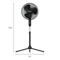 thumbnail image 4 of Airtek Oscillating Fan, Adjustable-Height Pedestal Fan with Wide Area Oscillation, 16”, 4 of 11