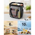 thumbnail image 5 of Large Lunch Bag for Men & Women, 20L Insulated Cooler Bag with Wide Opening, Leak-Proof & Multi-Pocket Lunch Box, Adjustable Strap Lunch Tote Bags for Work, Office, Picnic and Camping, 5 of 6