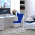 thumbnail image 2 of Legare Meubles LEGE-CHBC-110 34 x 17 Po Chaise Pli Pliée&44; Bleu, 2 of 3