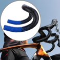 thumbnail image 6 of Bike Handlebar Tape Handle Wrap with Bar End Nonslip Comfortable Bar Tape Handlebar Tape for Biking Dark Blue, 6 of 10