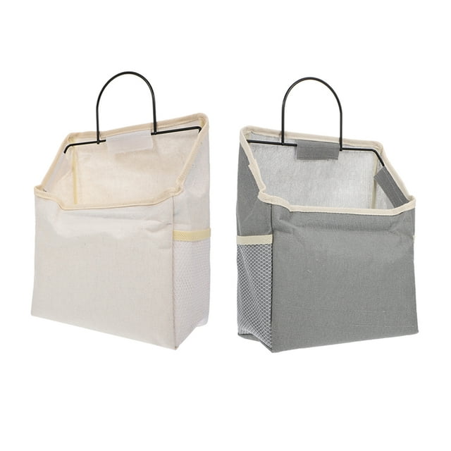 TABLETREANDS 2Ud Bolsas De Almacenamiento Colgantes Multifuncionales De Tela Resistente Colores Mixtos