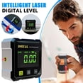 thumbnail image 2 of Digital Inclinometer with Dual Lasers, 360° Angle & Slope Measurement Tool, Magnetic Base, IP54 Waterproof, for Woodworking & Construction, 2 of 7