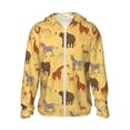 thumbnail image 2 of Lsque Cute Animals UPF 50+ Lightweight Sun Protection Men's Women's Long Sleeve Shirt, Hoodie Performance -3X-Large, 2 of 9