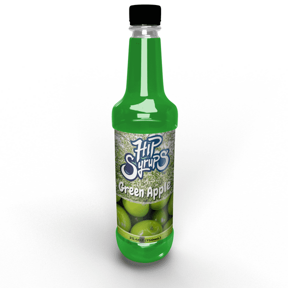 Hip Syrups Green Apple Simple Syrup, 25.4 fl oz